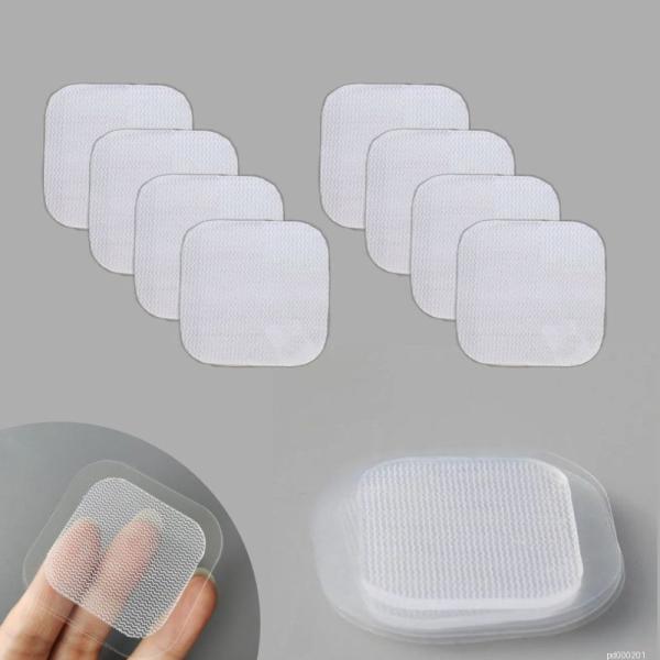 EMS 低周波 電極 ゲル 8枚（4ペア） よわめ粘着 アクセサリ パッド