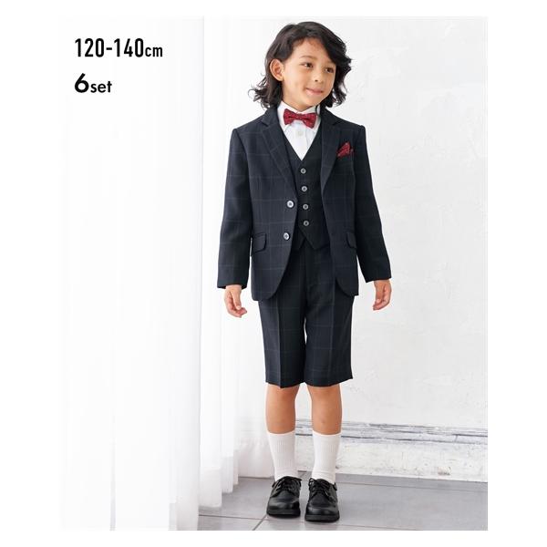ニッセン（nissen） スーツ フォーマル 4点セット キッズ 男の子 卒園