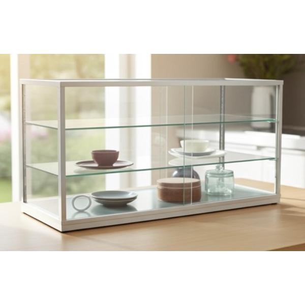 業務用 ガラスケース ショーケース 幅75cm/高さ43.7cm コレクション