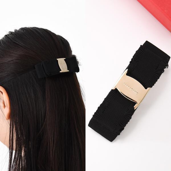 FERRAGAMO（フェラガモ） バレッタ ヘアアクセサリー VARA グログラン