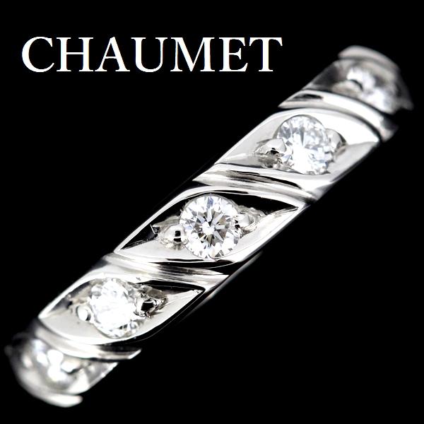 CHAUMET（ショーメ） トルサード ダイヤモンド リング Pt950 7P 証明書