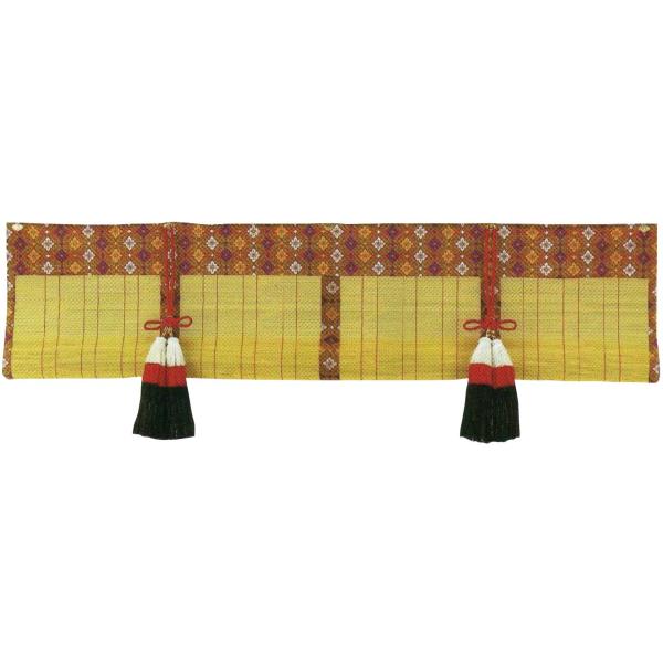 仏間用 神殿 竹 御簾 おみす 和室用 すだれ 日本製 各サイズ : 和柄