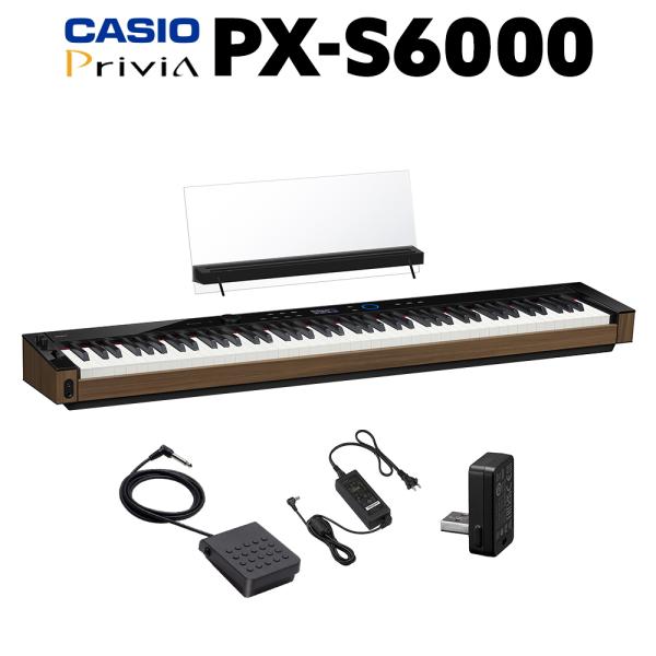 CASIO（カシオ） 電子ピアノ 88鍵盤 PX-S6000 PXS6000 Privia
