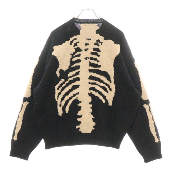 KAPITAL（キャピタル） 5G Wool Bone Crew Sweater EK-1537KN