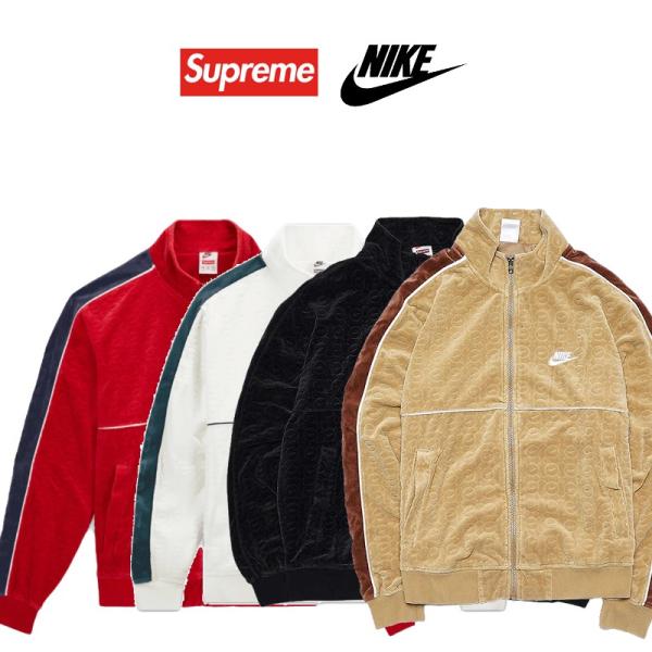 21SS Supreme/Nike Velour Track Jacket シュプリーム×ナイキ ヴェロア