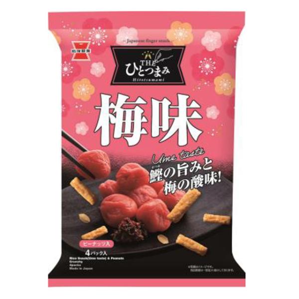 岩塚製菓 THEひとつまみ 梅味 70g×12個 : スナック菓子のポイポイ