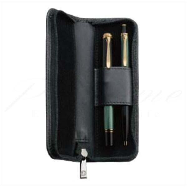 Pelikan（ペリカン） ペンケース ジッパー 2本用 TGX−2 ブラック