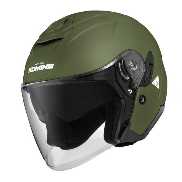 コミネ（Komine） HK-172 FL コンポジット FRP ジェットヘルメット