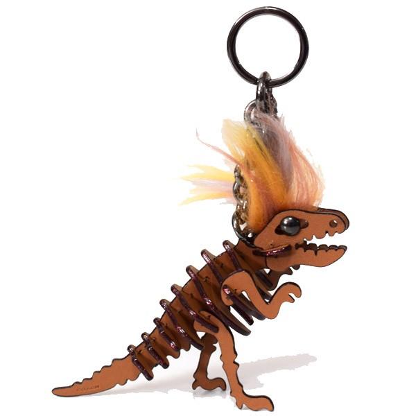 COACH（コーチ） キーホルダー グラブタンレザー スモール モホーク