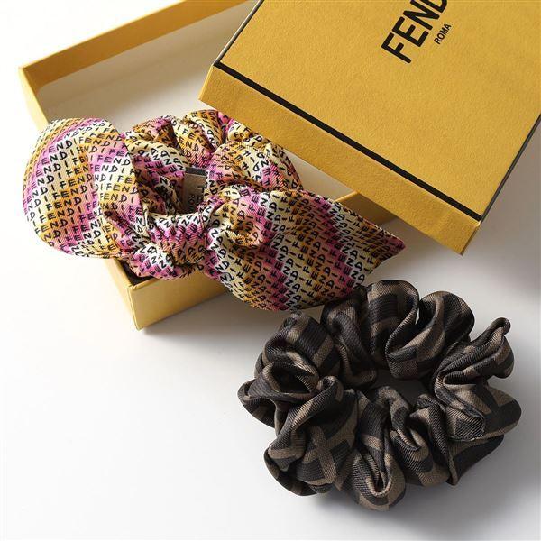 FENDI（フェンディ） シュシュ FXT268 AJWD レディース 【2点セット