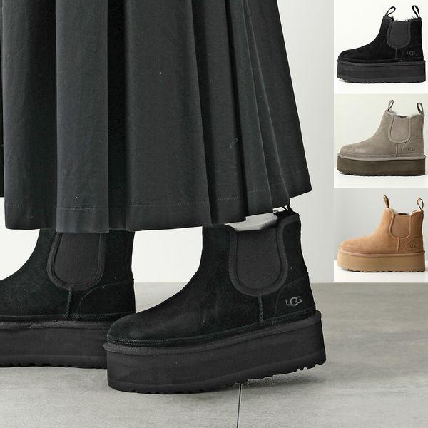 UGG（アグ） ムートンブーツ Neumel Platform Chelsea ニューメル