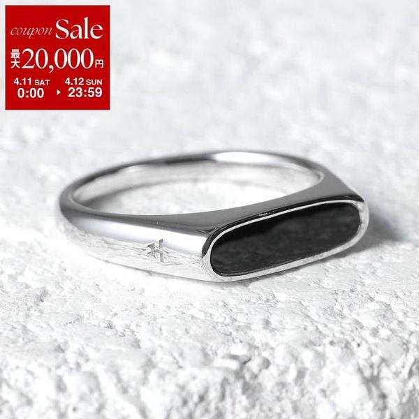TOM WOOD（トムウッド） リング メンズ Mario Ring Onyx マリオ