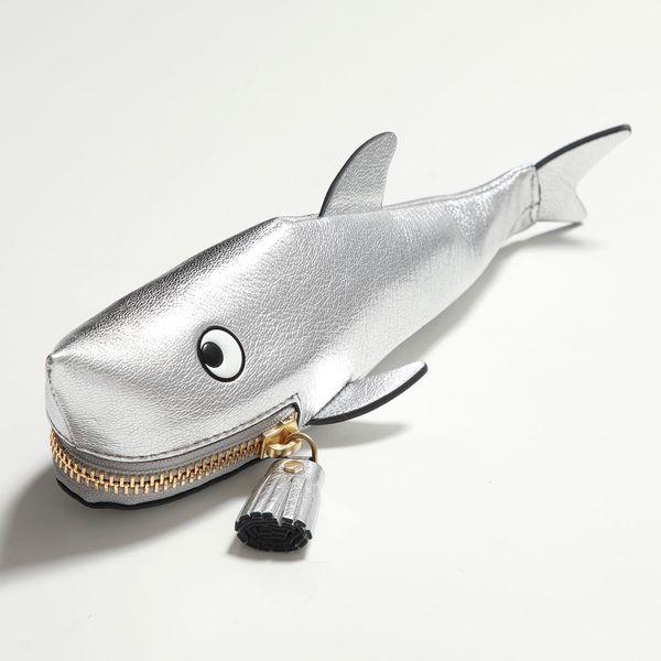 ANYA HINDMARCH（アニヤ・ハインドマーチ） ポーチ Pens Shark 193665