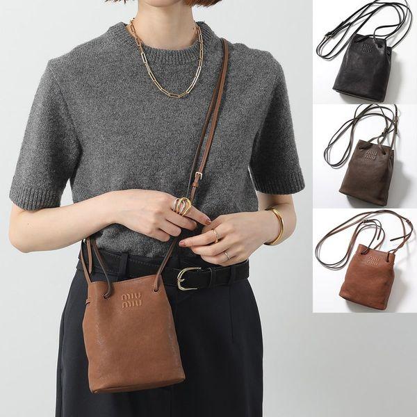 miu miu（ミュウミュウ） ショルダーバッグ 5NF460 AEFX レディース