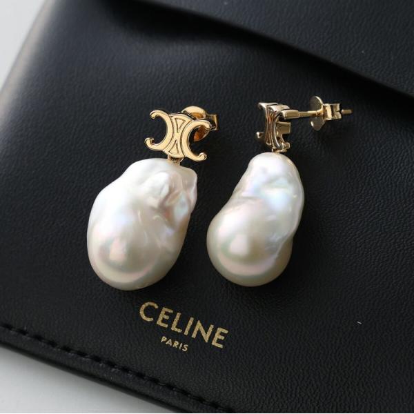 CELINE（セリーヌ） ピアス 46W356BPA.01GI レディース パール