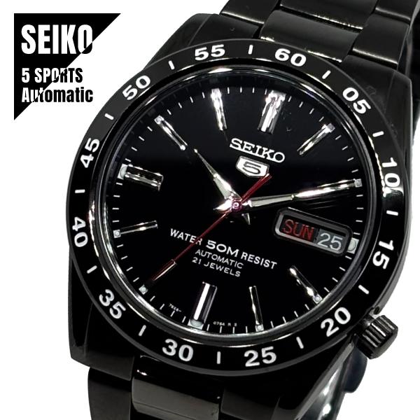 Seiko 5 【即納】SEIKO セイコー SEIKO5 セイコー5 5スポーツ 黒い稲妻