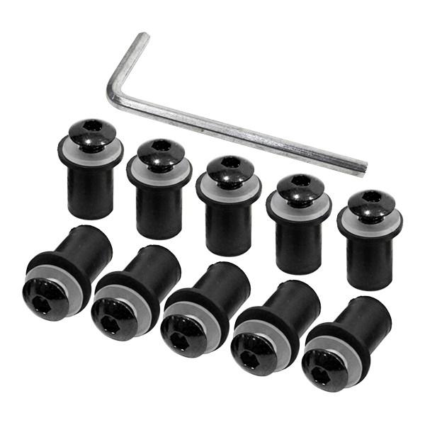 スクリーンボルト ウェルナット ZX-12R ZRX1100 ZX-14R GPZ1100 ビキニ