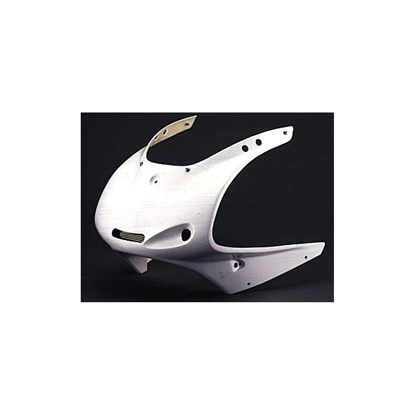 ORM製 ヤマハ TZR50 RSタイプ アッパーカウル FRP カウル 白ゲル 当時