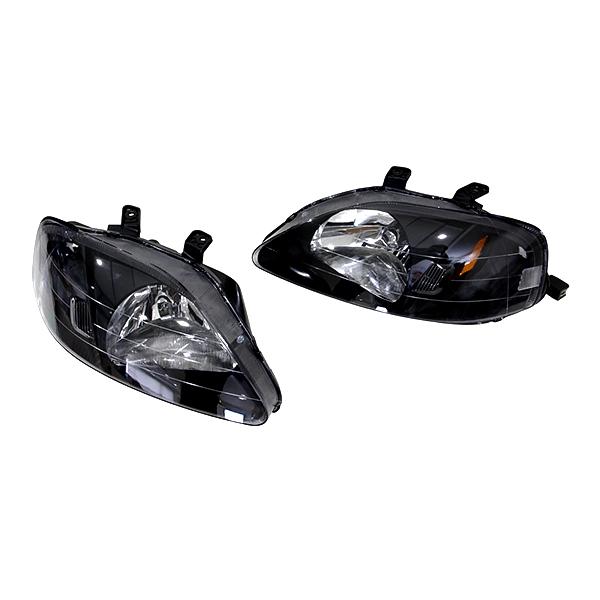 EK9 EK3 EK4 EK2 EJ7 シビック 後期 ヘッドライト インナーブラック