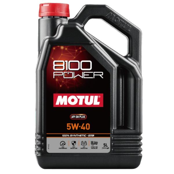 MOTUL（モチュール） 112005 MOTUL 8100 POWER (パワー) 5W40 SN PLUS