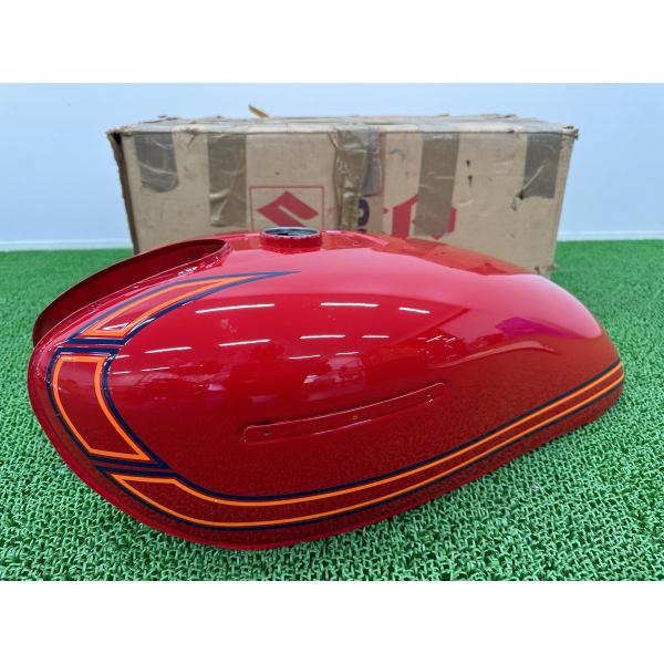 スズキ（SUZUKI） GS400 タンク 赤 純正 新品 バイク 部品 GS400E2 未