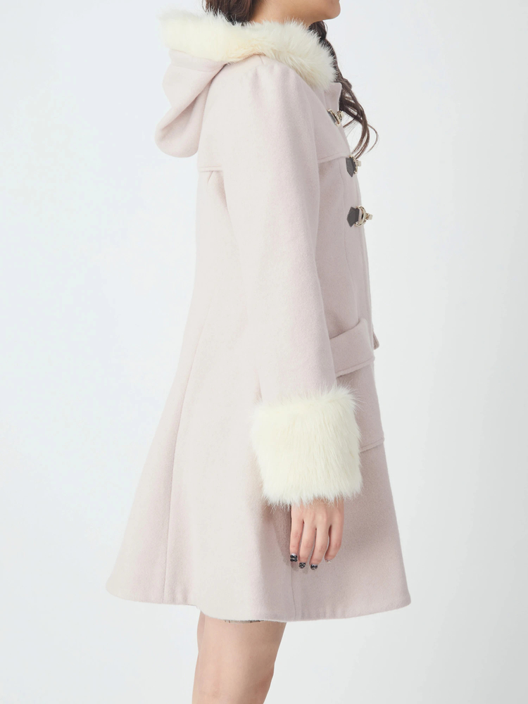 ビット付きフレアーダッフルコート - Ank Rouge(アンクルージュ)の