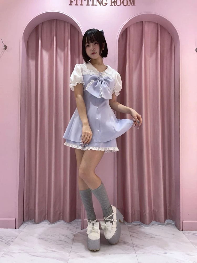 クラウンリボンシューズ - Ank Rouge(アンクルージュ)のパンプス