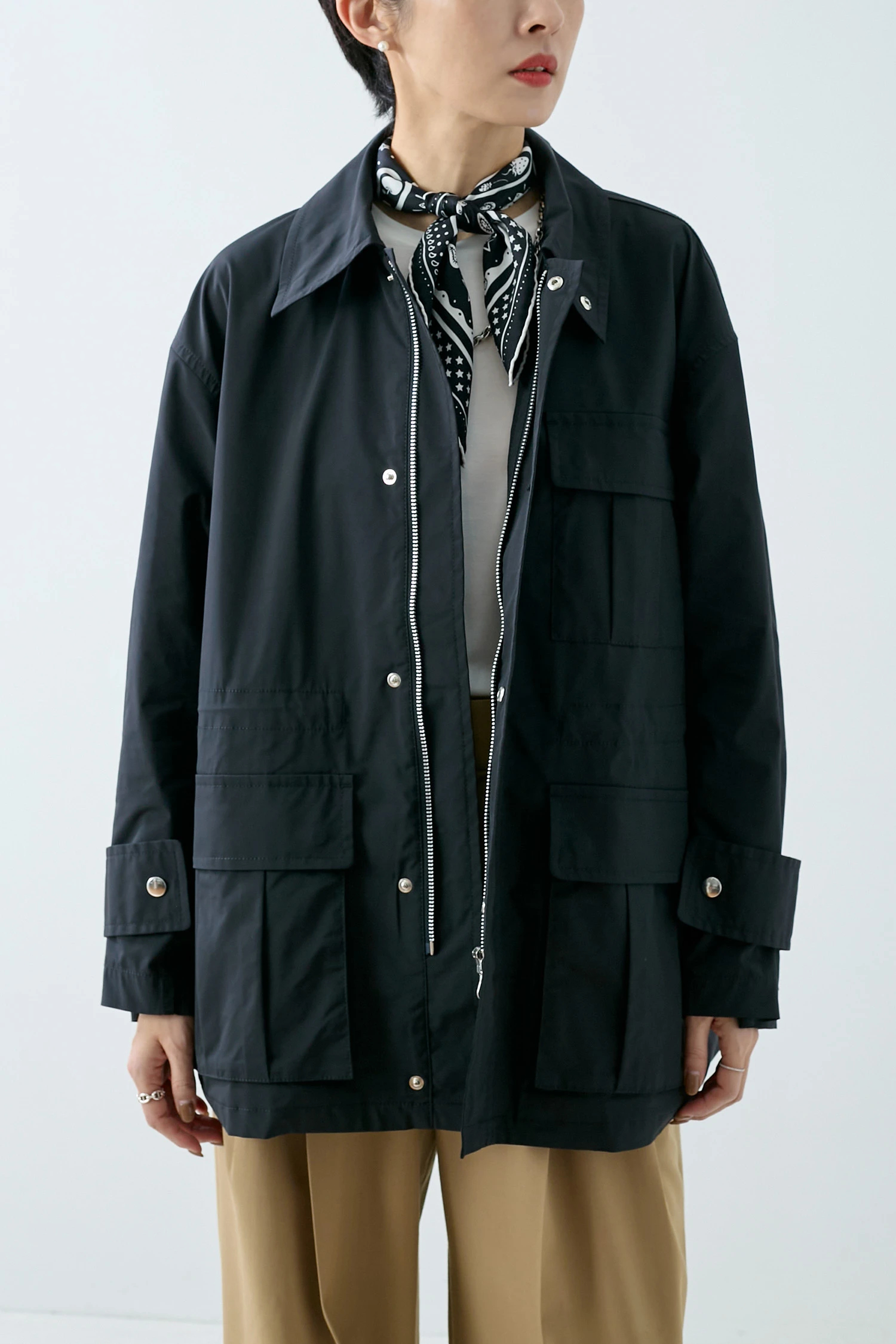 HAUNT（ハウント）｜PATCH-POCKET BLOUSONアイテムの詳細 | GUESTLIST