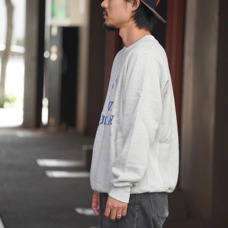 バズリクソンズ]ホリゾンタルニッティングスウェットシャツ CVA-67