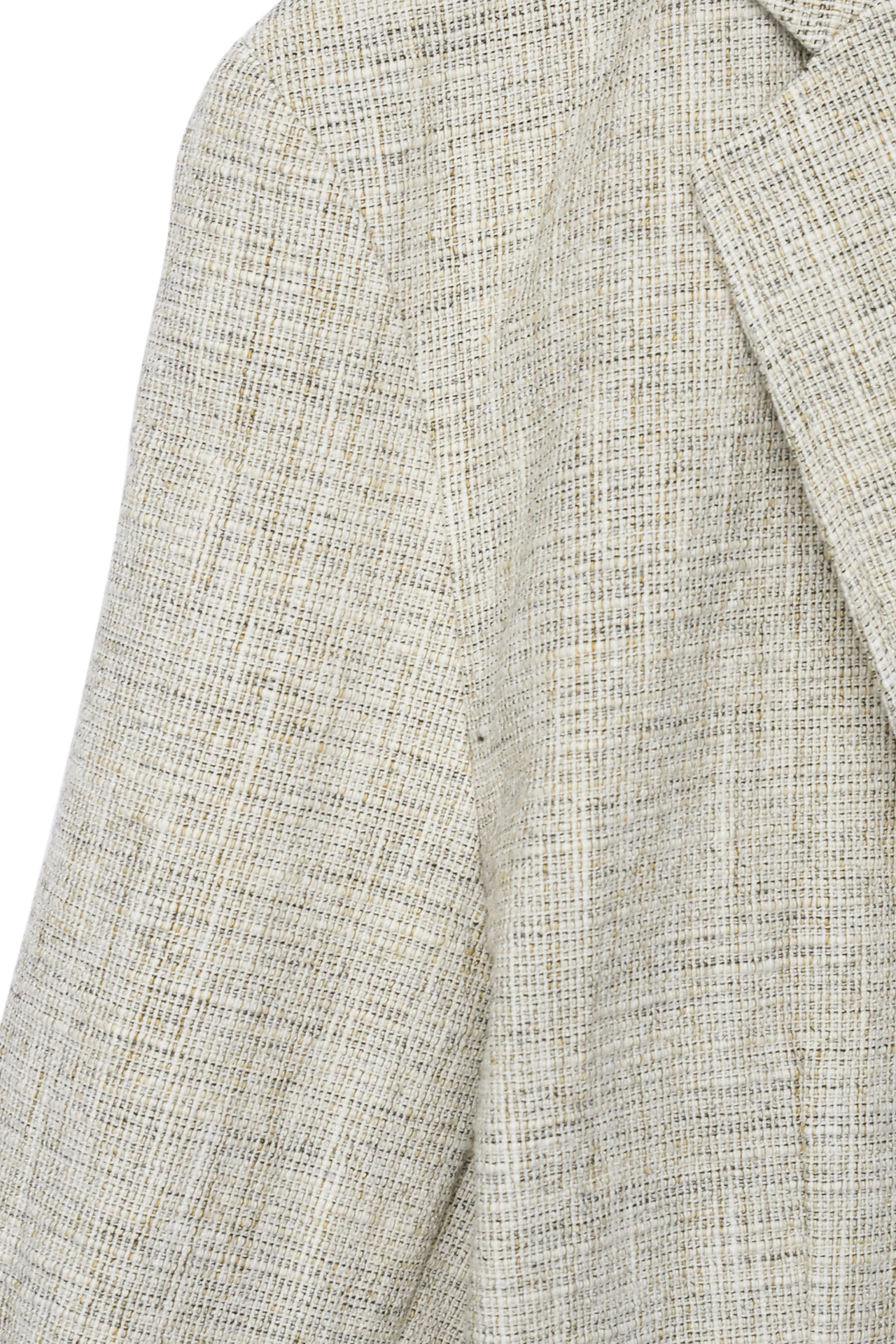 TORNADO MART∴サマーMIXツィードジャケット（マスキュリン) / TORNADO