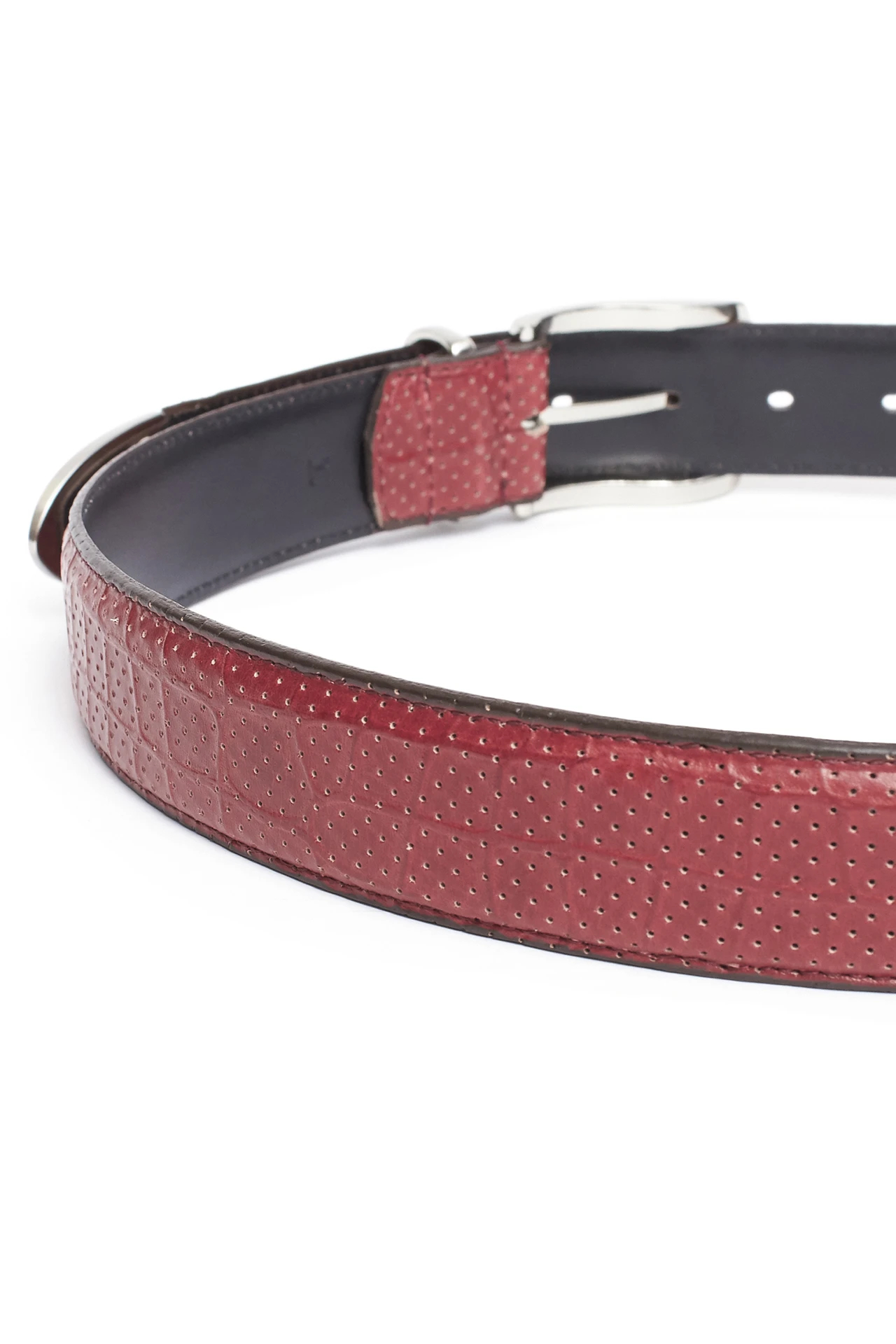 TORNADO MART∴パンチングクロコエンボスベルト / TORNADO MART