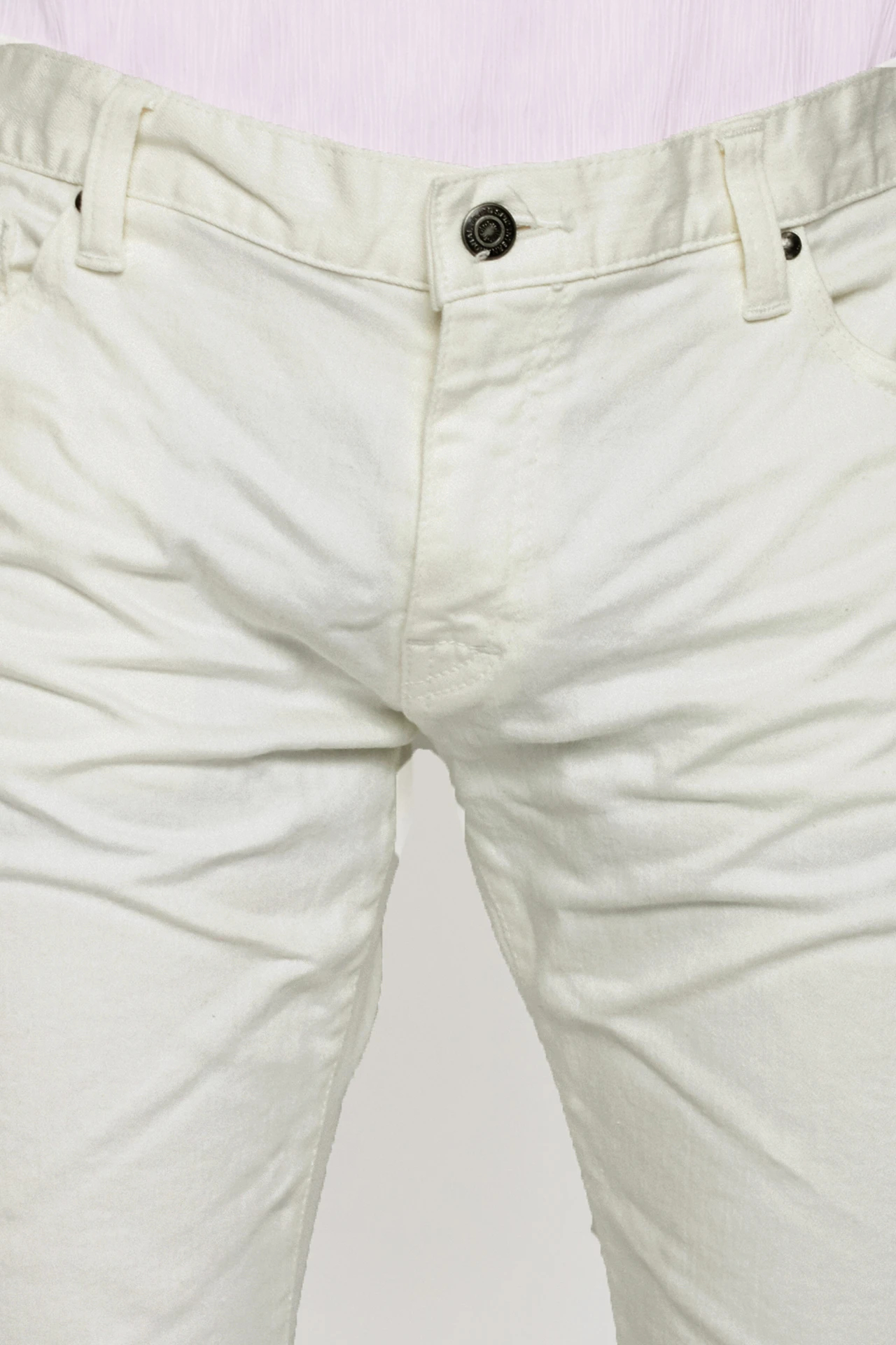 TORNADO MART∴ホワイトシェービングシューカットデニム / TORNADO