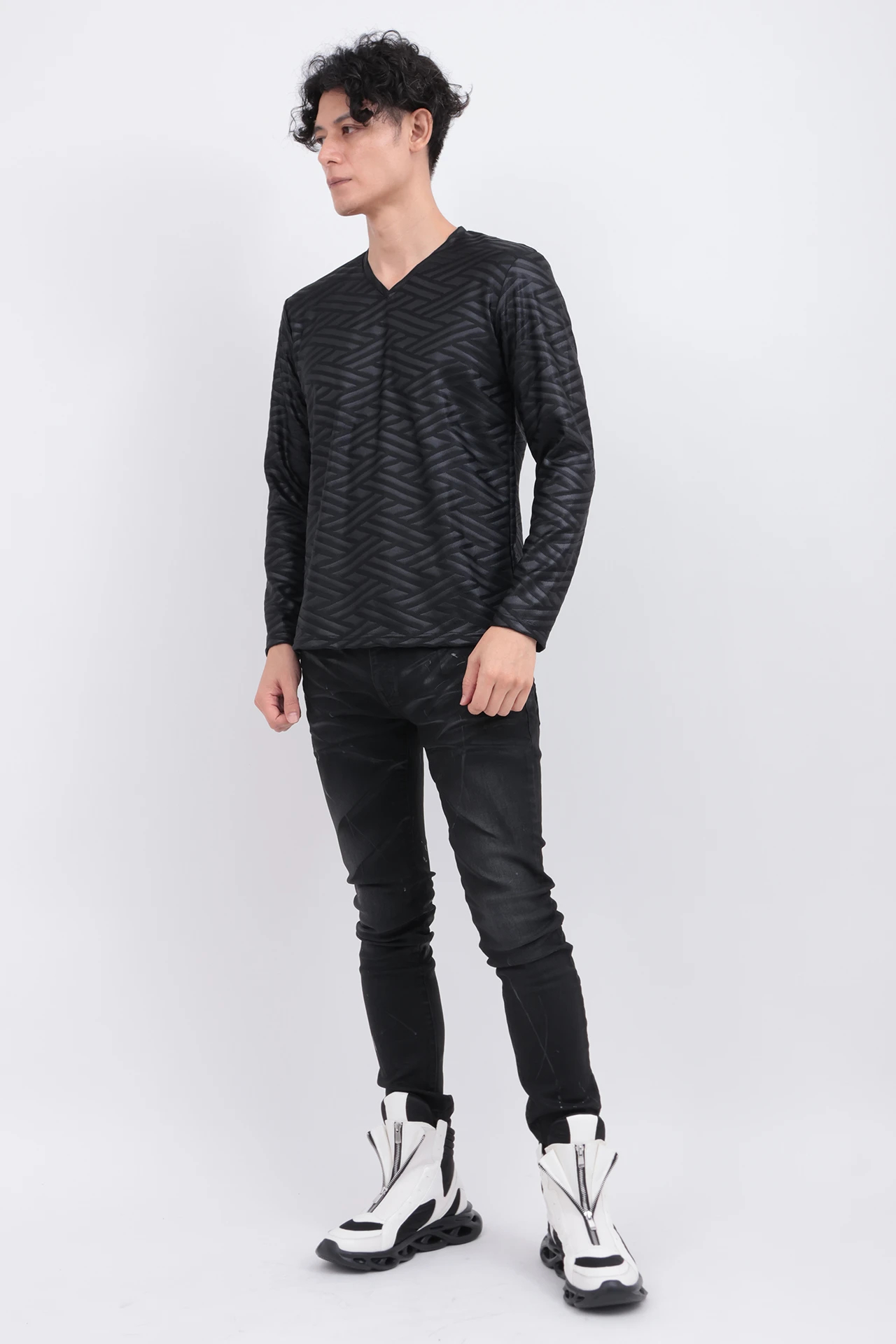 TORNADO MART∴アーチグリットツインZIPブーツ