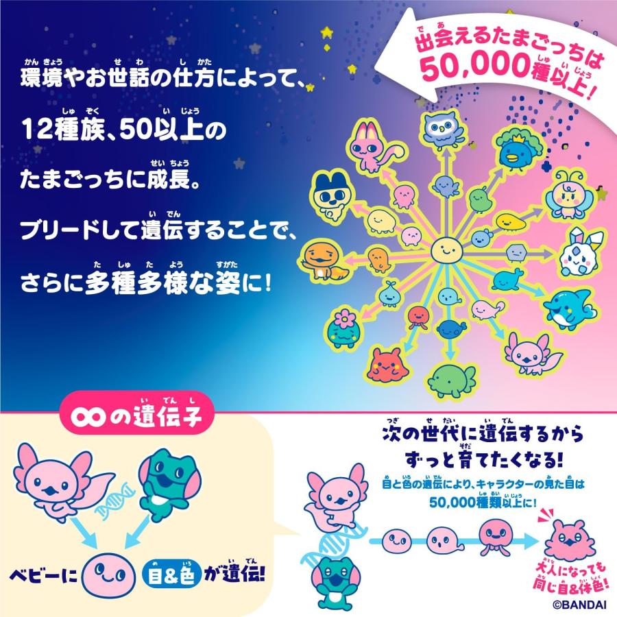 Tamagotchi Paradise Blue Water