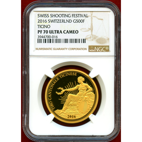 JCC | ジャパンコインキャビネット / 【SOLD】スイス 現代射撃祭 2016