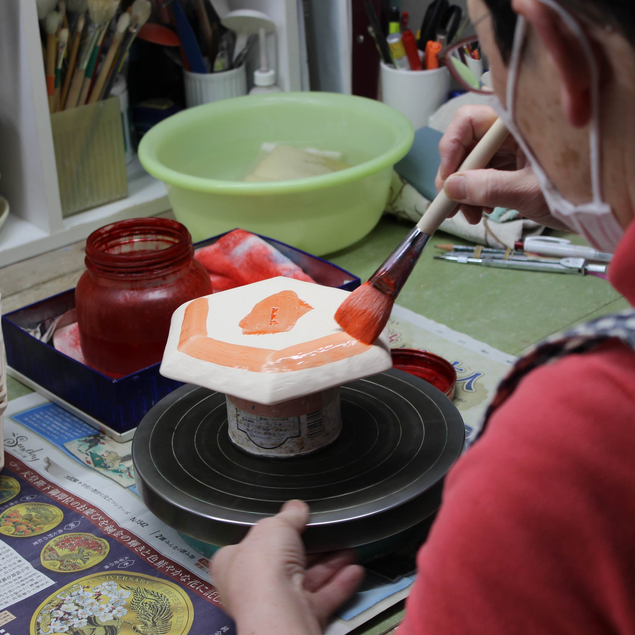 瀬戸焼 | マグカップ・取皿セット | すこやか | m.m.d.