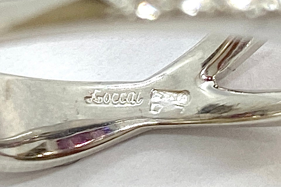 ZOCCAI 【ゾッカイ】K18WGガーネット ダイヤモンドリング (NO.61882