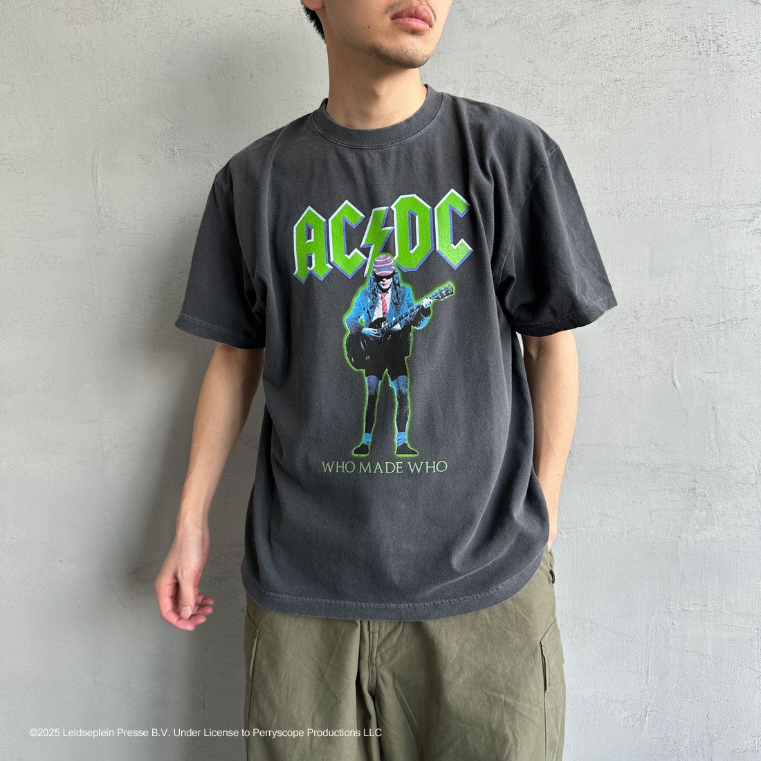 GOOD ROCK SPEED [グッドロックスピード] 別注 AC/DC ロックプリントT