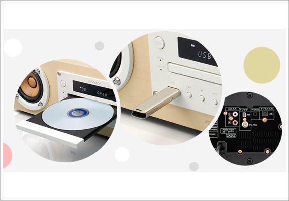 おうちで推し活】【おうちで推し活に最適】コンパクトコンポーネント