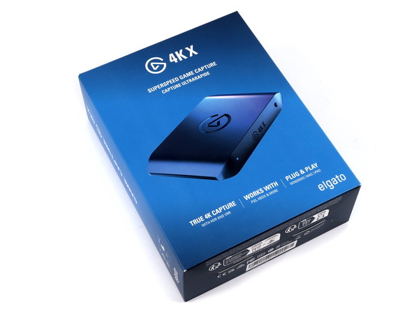 Elgato Game Capture 4K X」をレビュー。4K/HDRや4K/144FPSの録画に
