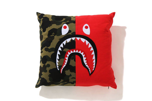 1ST CAMO SHARK SQUARE CUSHION | bape.com