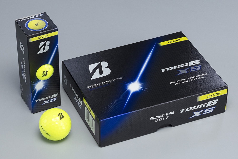 2月6日発売】TOUR B XS（イエロー） [1ダース：12個](イエロー