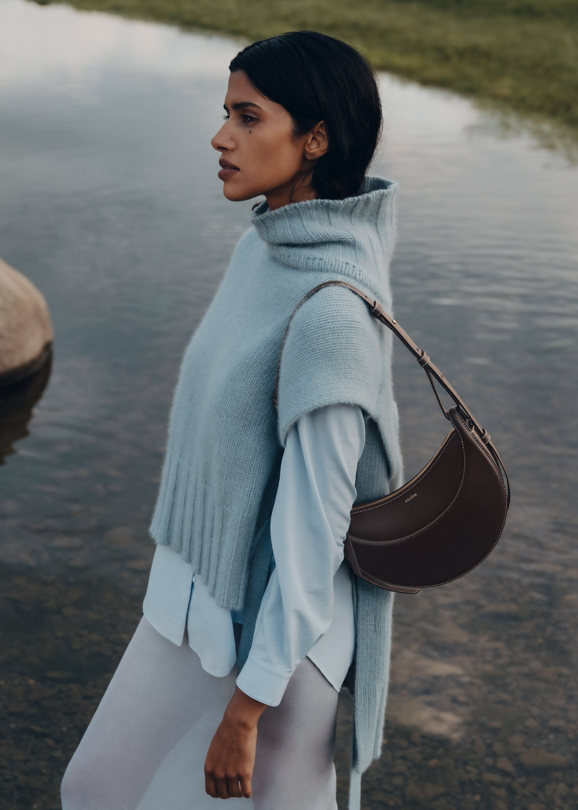 Polène | バッグ - Numéro Dix - エボニー スムース