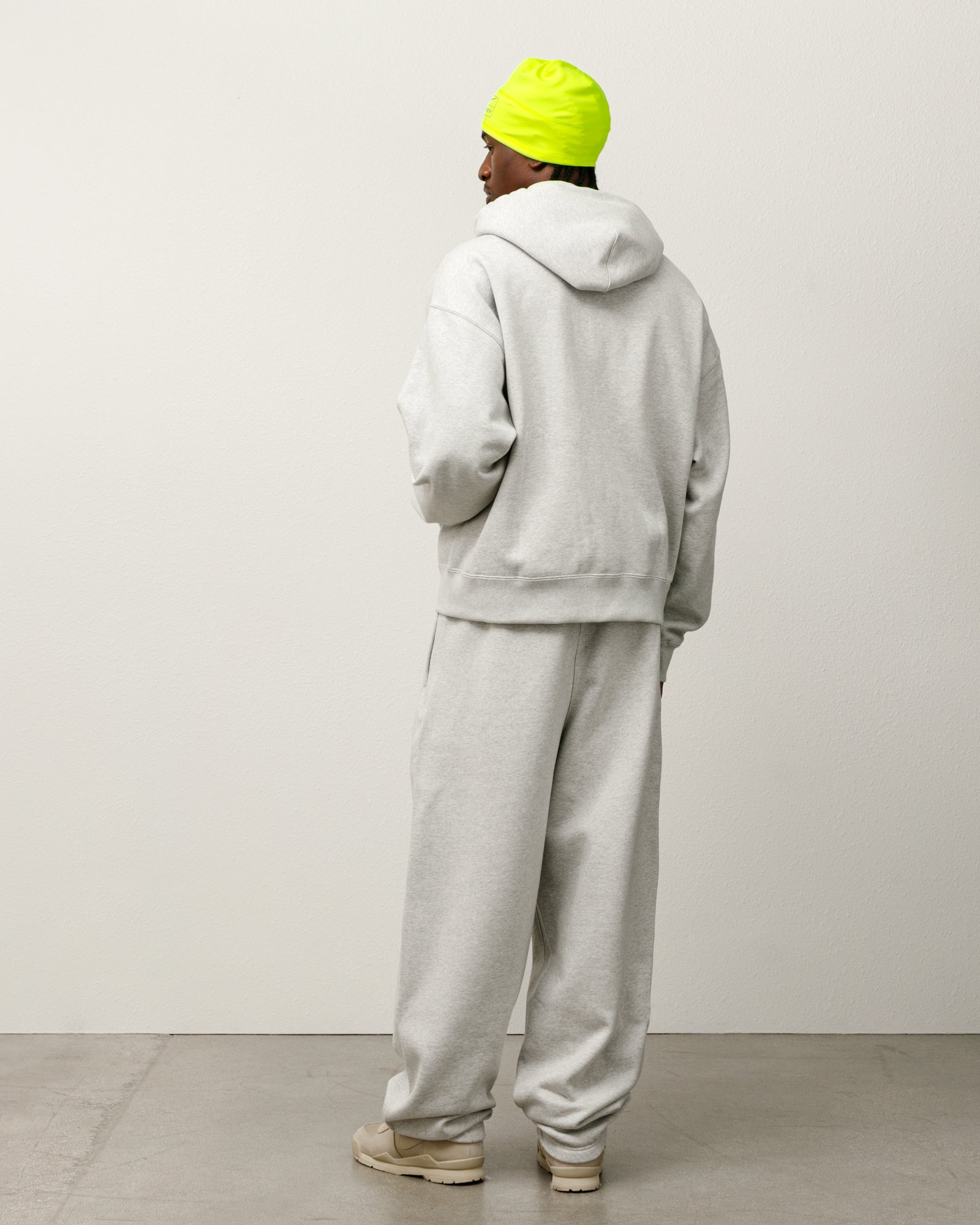 Stüssy & Nike Fleece Zip Hoodie – Grey Heather | Sweats | Stüssy Japan