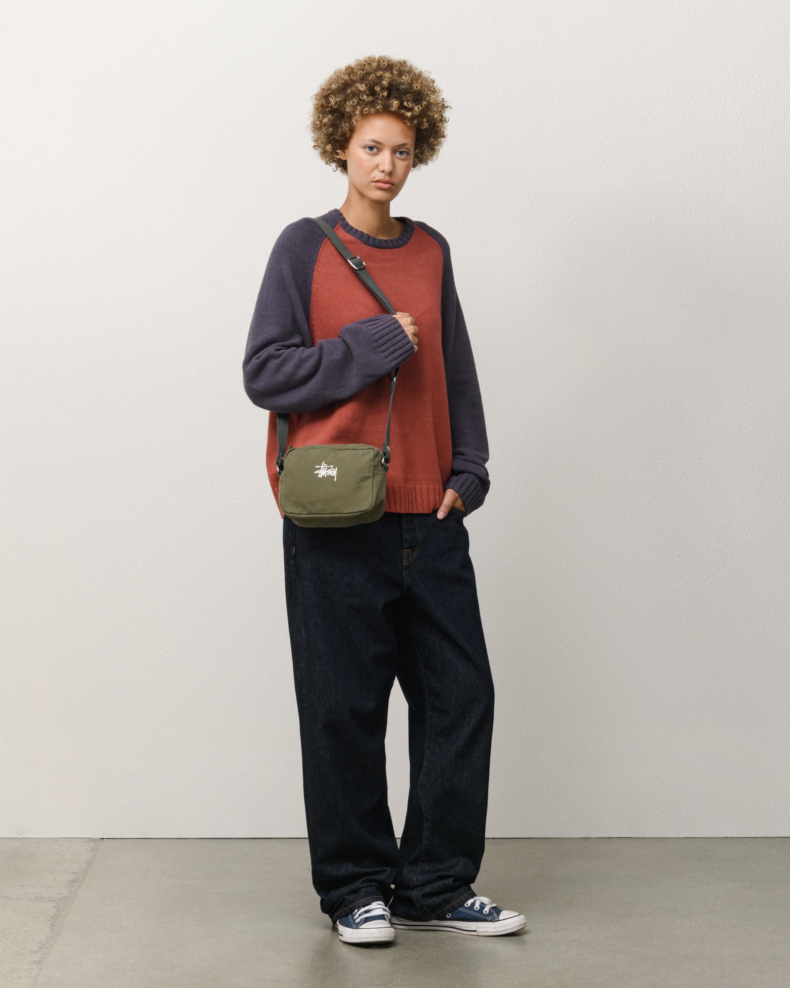 Canvas Pouch – Green | Accessories | Stüssy Japan