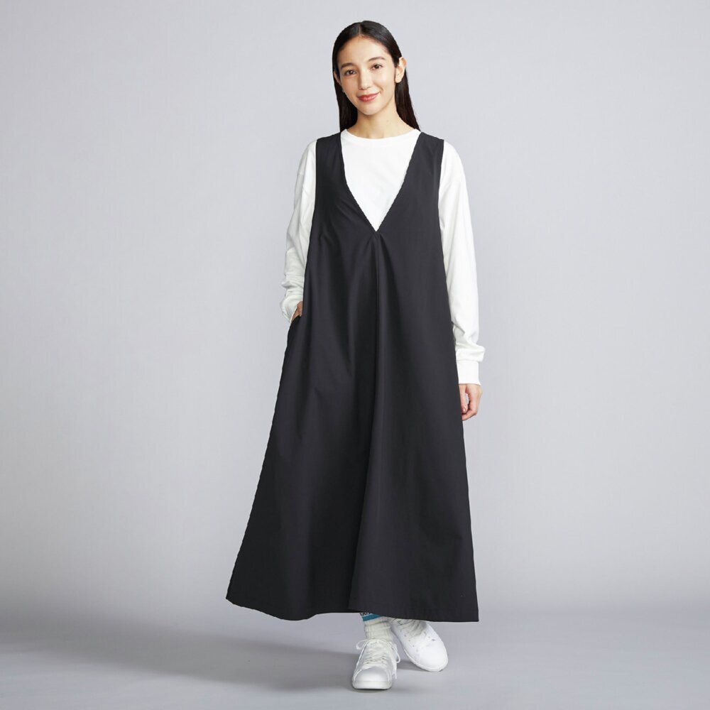 ウォーターリパレントストレッチジャンパースカート|B2MCC232|Go to by