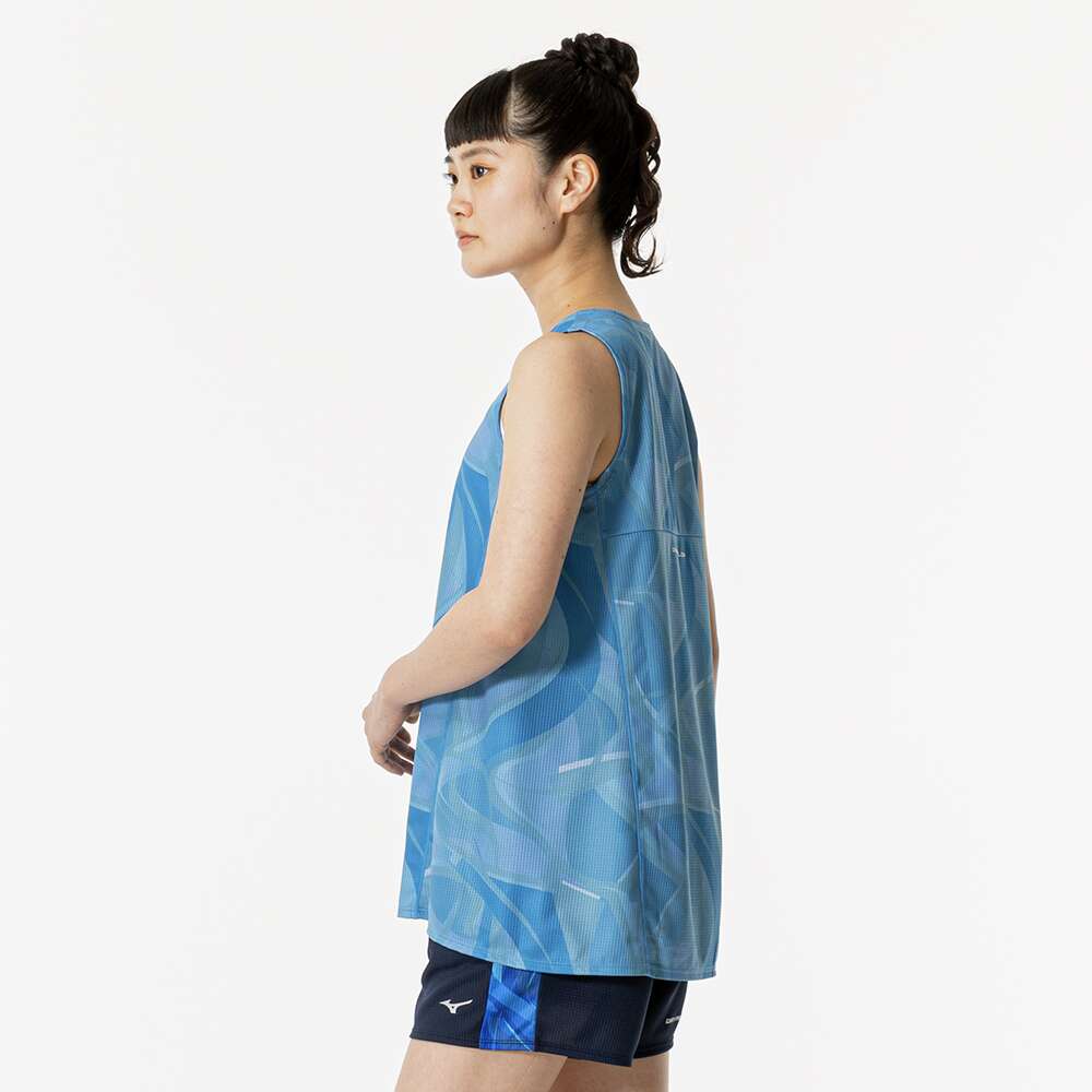 汗処理／通気】ドライエアロフロータンクトップ|32MAB811|ミズノ