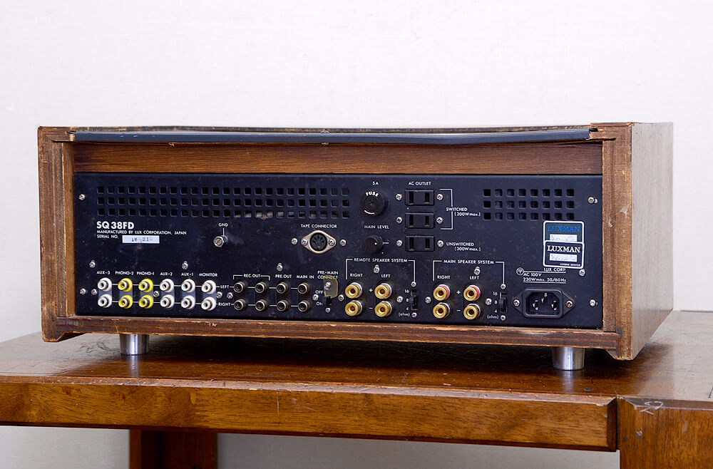 LUXMAN SQ38FD 真空管プリメインアンプ / 札幌の中古オーディオ
