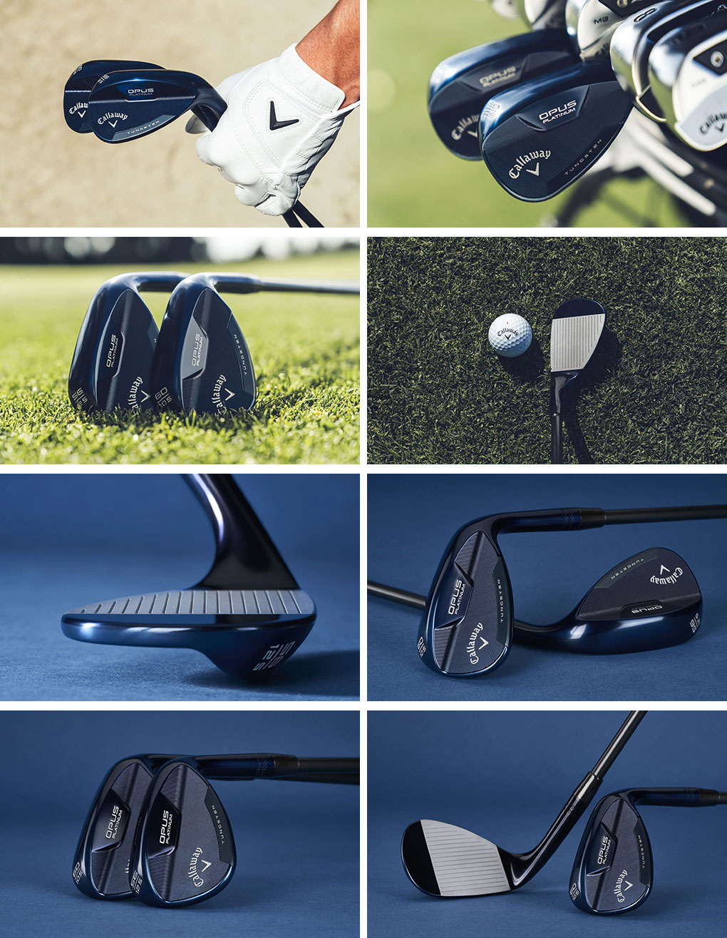 キャロウェイ Opus Platinum Blue ウェッジ メンズ 右用 DYNAMIC GOLD