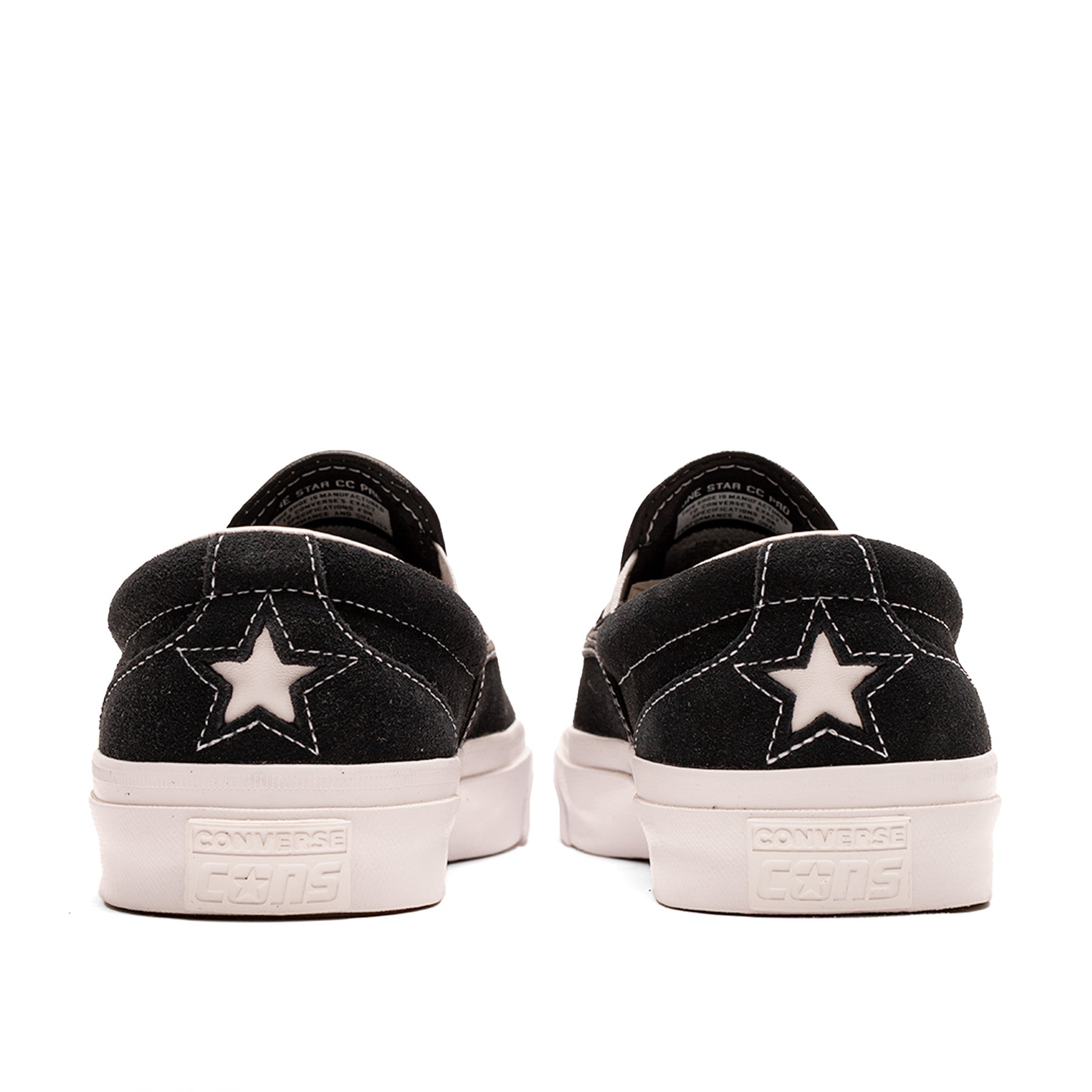 Converse One Star CC Slip Pro Black/White/White - Slip-On Skate
